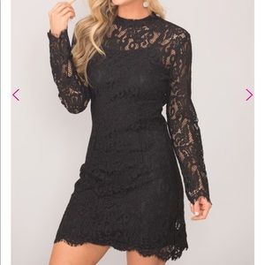 PinkLily Lace Dress